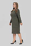 Сукня Софі 50 оливка, фото 3
