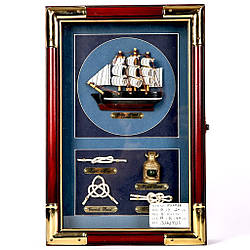 Настінна ключниця дерев'яна "Прусник"