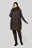 Жилет Ліна 50 шоколад, фото 7