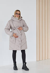 Тепла куртка для вагітних Malmo New, бежева