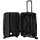 Валіза WINGS HWF03 Поліпропілен на 4-х колесах, мала (S) чорна, фото 2