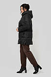 Куртка - пуховик Мадейра 50 чорний, фото 3