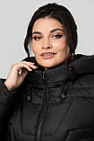 Куртка - пуховик Мадейра 50 чорний, фото 6