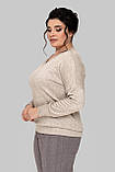 Светр Меліса 2 50 пряжене молоко, фото 4