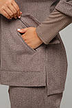 Жакет Емілі 60 коричневий, фото 4
