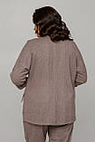 Жакет Емілі 60 коричневий, фото 6