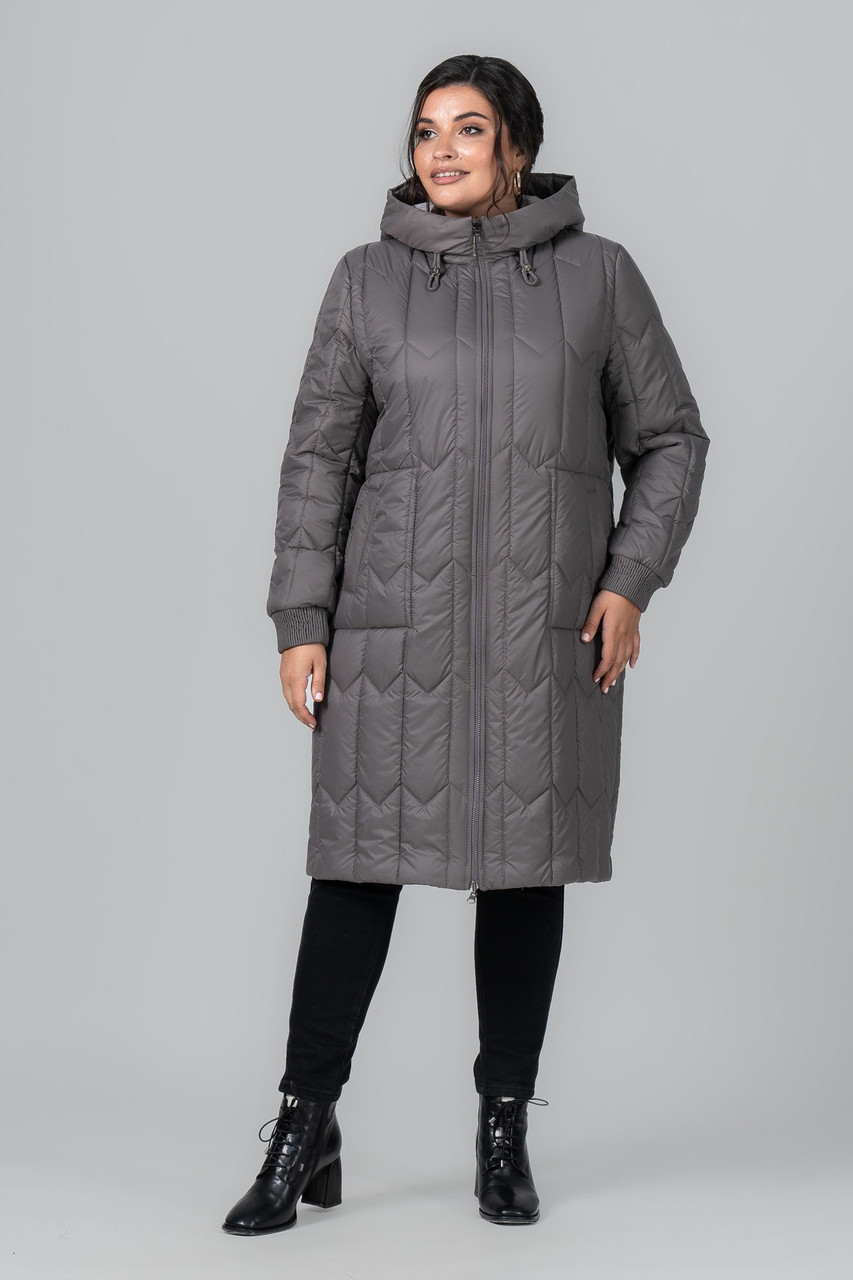 Пальто Мірабель 50 моко/лід, фото 1