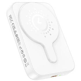 Повербанк Hoco J117A Magnetic Wireless (10000 mAh) (White)