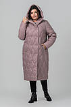 Пальто Арізона 50 пудра, фото 7