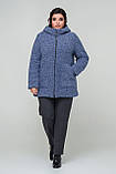 Шуба Марлен 52 джинс, фото 3