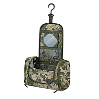 Чоловічий несесер Strong Стронг чорний із водовідштовхувальної тканини для подорожей