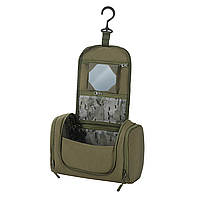 Чоловічий несесер Strong Олива з водовідштовхувальної тканини для подорожей і спорту