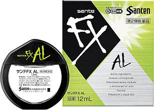Santen FX AL краплі для очей індекс свіжості 5 12 мл. До 04/2026