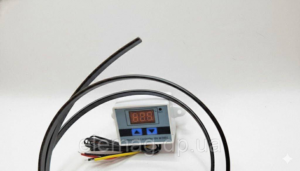 Саморегулюючий нагрівальний кабель + Терморегулятор W3001 (3 м, 220 В)