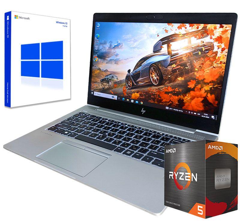 БВ Ноутбук HP EliteBook 745 G5 14" FHD IPS Ryzen 5Pro 2500U 16GB DDR4 256GB SSD, фото 1