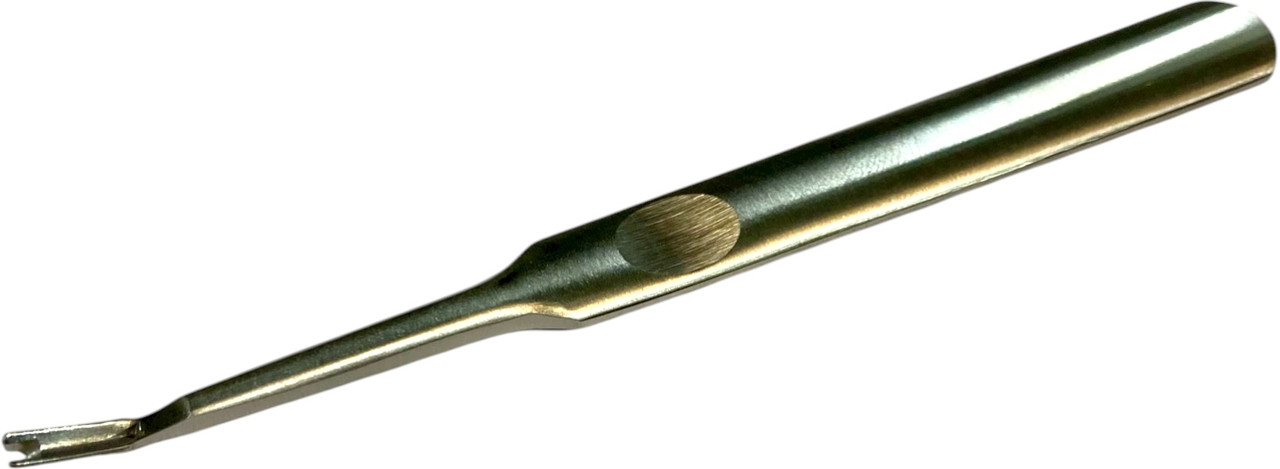 Канавкоріз (торцбіл,фаскорез) сталевий з вирізом V , 1,5мм., фото 1