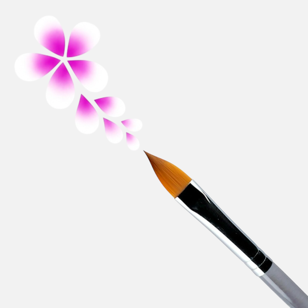 Пензель квітковий синтетичний GrimMaster Flora - Flat Pointy #6