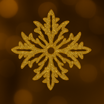 Новорічна фігурна підвіска іграшка, прикраса на ялинку.