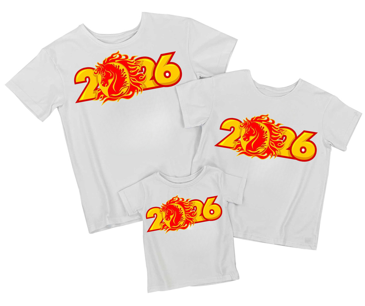 Новорічні футболки. Рік Коня
