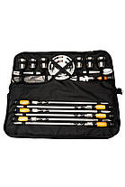 Туристичний набір шампурів у сумці Enot-3 Gradient з посудом, фото 4