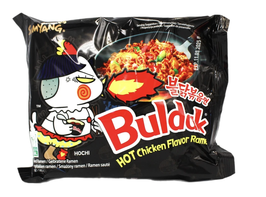 Локшина Buldak Samyang Гостра курка 140 г