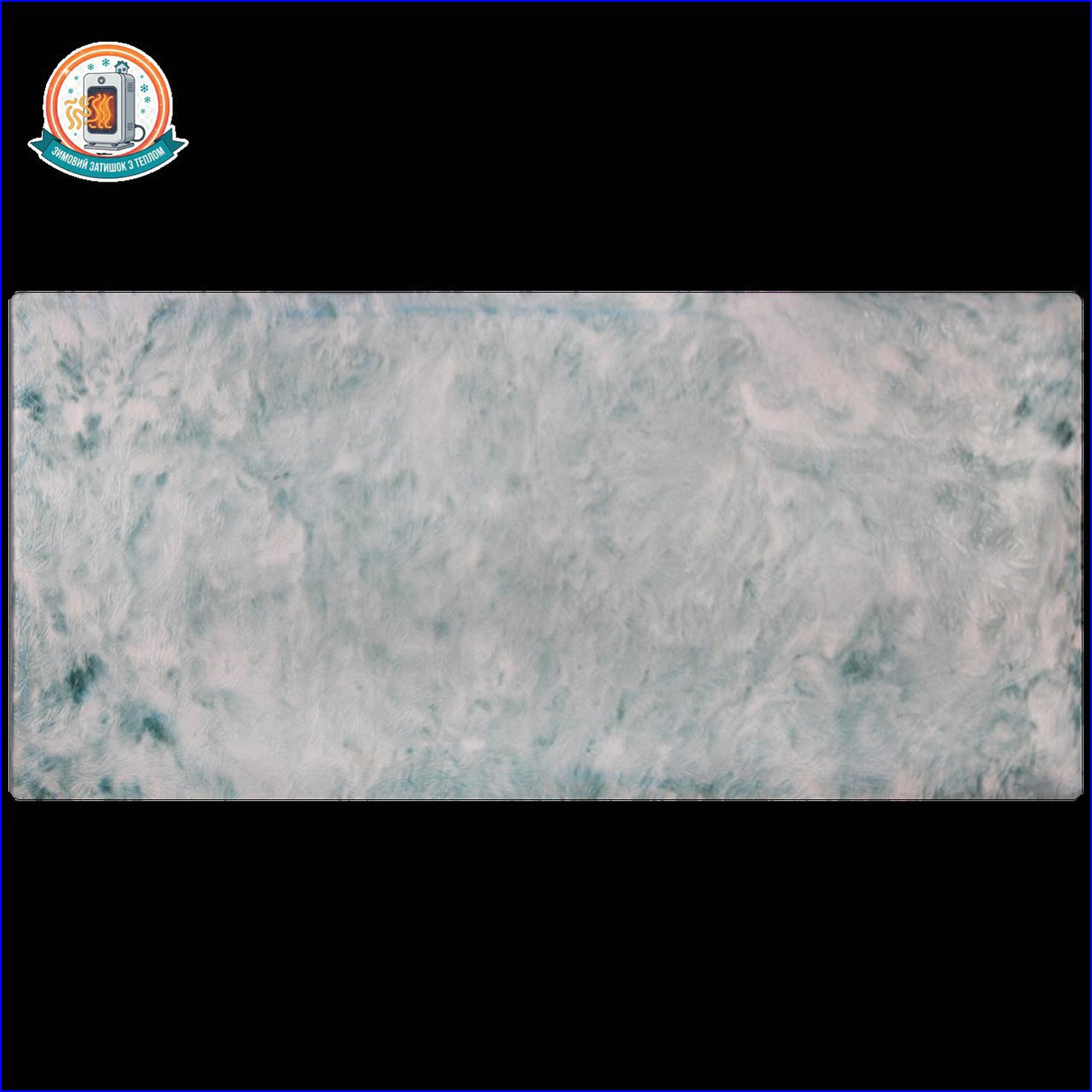 Керамогранітний обігрівач KEN-600 "Ізморозь жакард" м'ятний керамічна панель, фото 1