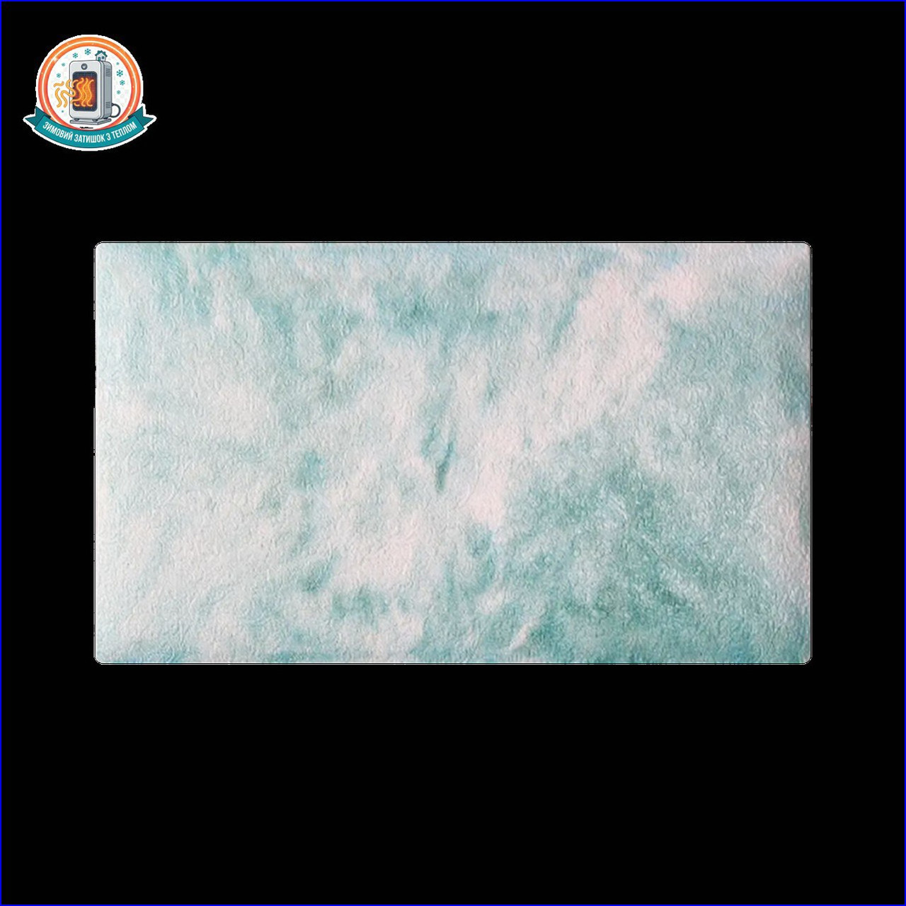 Керамогранітний обігрівач KEN-500 "Філігрі жакард" м'ятний керамічна панель, фото 1