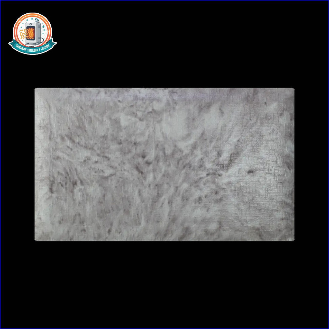 Керамогранітний обігрівач KEN-500 "Холст жакард" какао керамічна панель, фото 1