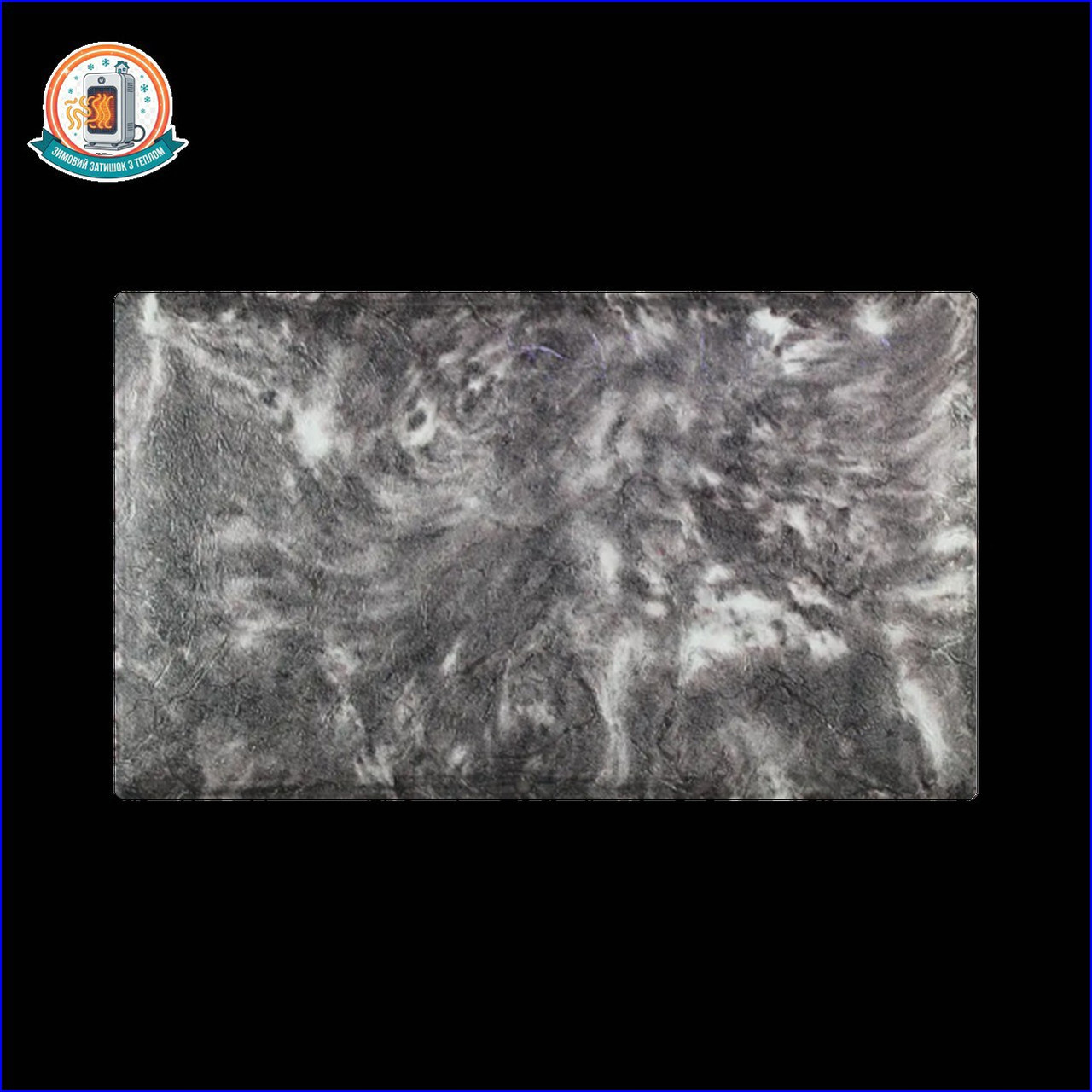 Керамогранітний обігрівач KEN-500 "Гранж жакард" горіховий керамічна панель, фото 1