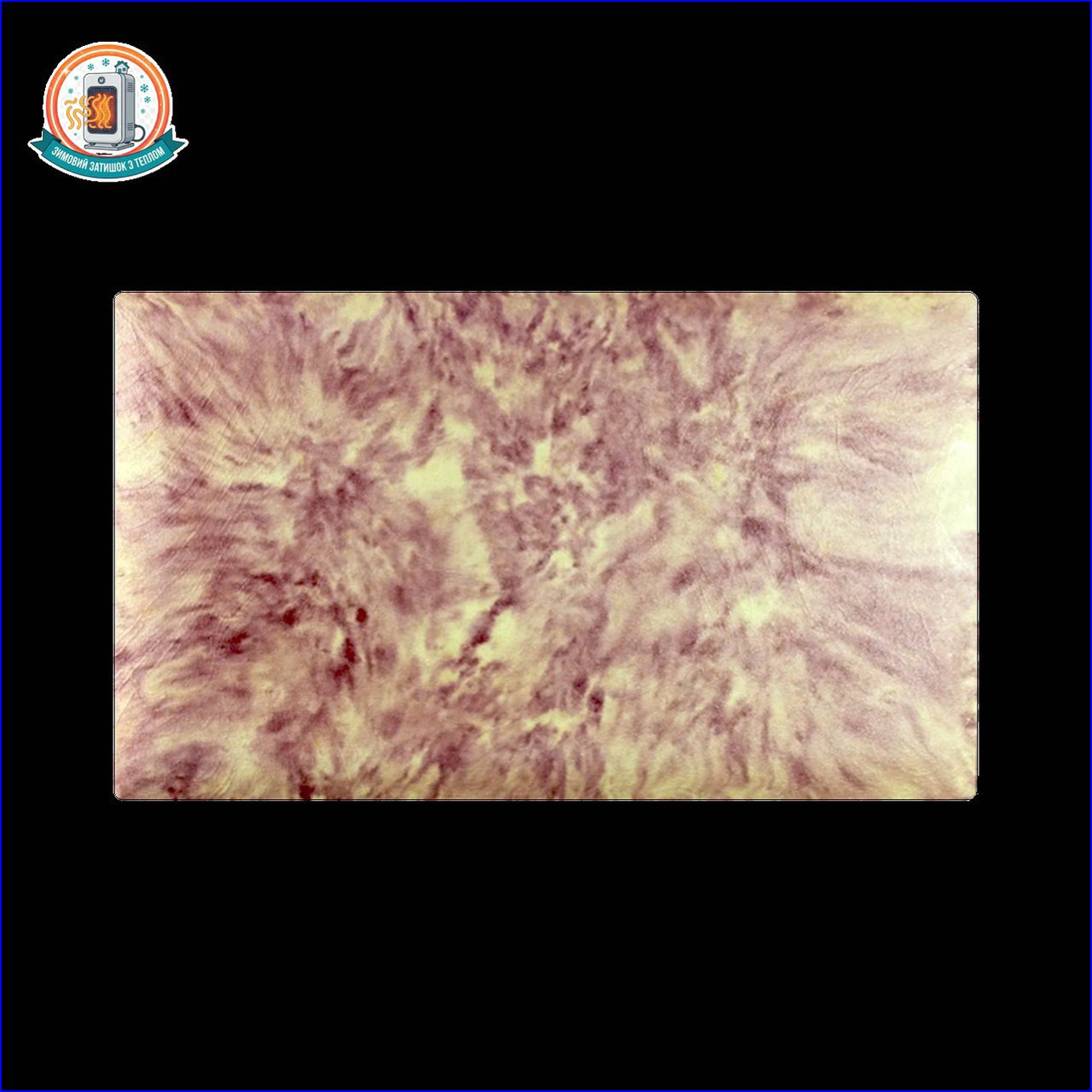 Керамогранітний обігрівач KEN-500 "Космос жакард" персиковий керамічна панель, фото 1