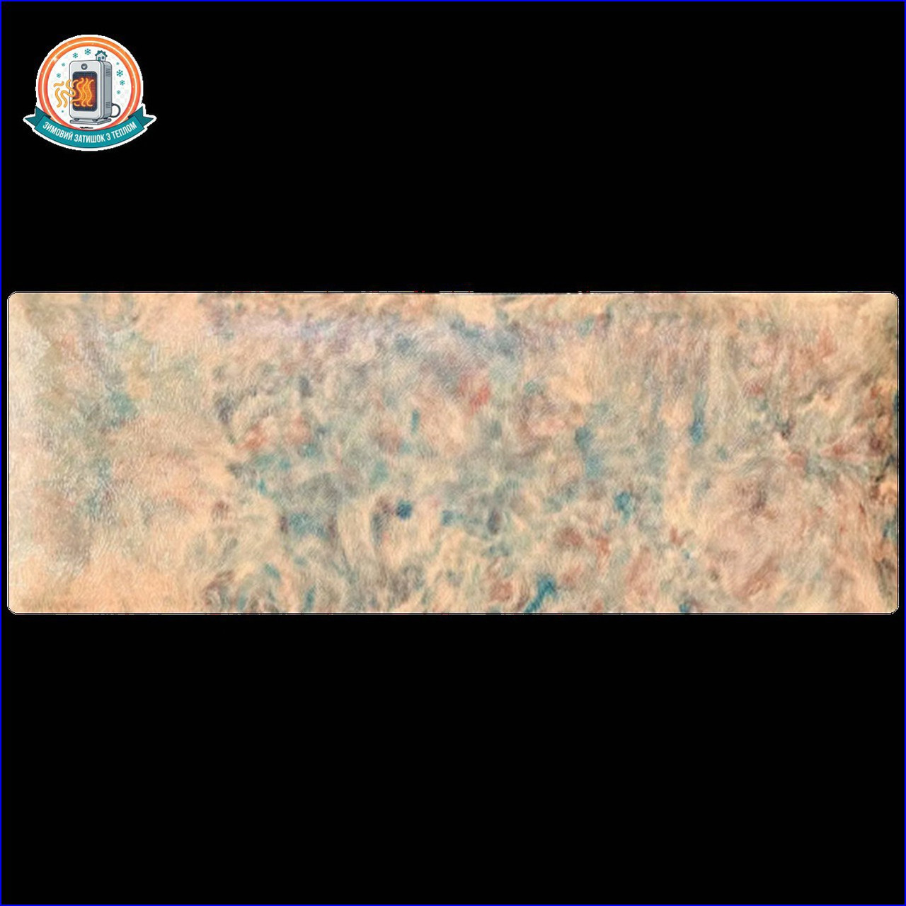 Керамогранітний обігрівач KEN-500D "Ізморозь жакард" опал керамічна панель, фото 1