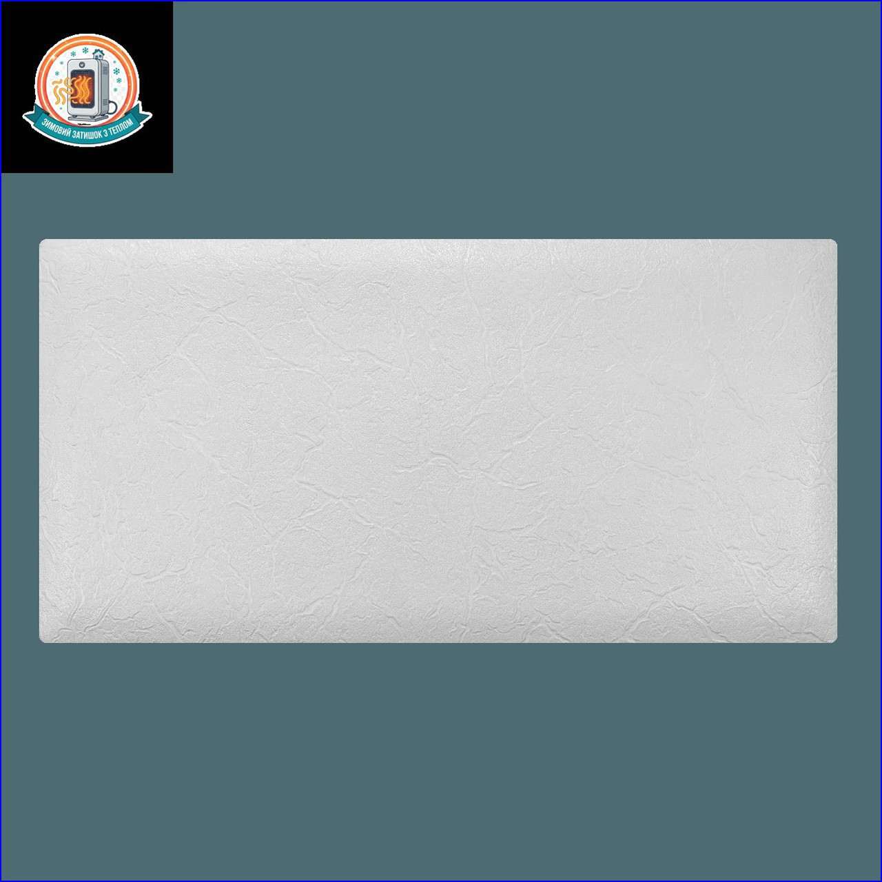 Керамогранітний обігрівач KEN-600 "Гранж жакард" кварцевий керамічна панель, фото 1