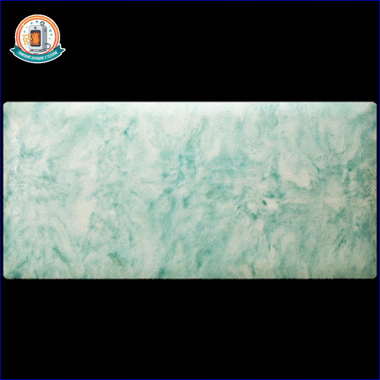 Керамогранітний обігрівач KEN-600 "Ізморозь жакард" м'ятний керамічна панель, фото 1