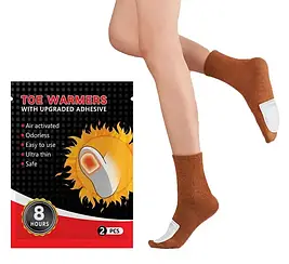 Грілка для ніг Hand warmers термоустілки хімічні з підігрівом комплект 5 шт N