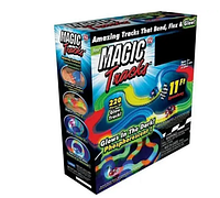 Світний перегоновий трек Magic Track 220 деталей з машинкою, гнучка траса, яскраві вогні, динамічна гра для дітей будь-якого віку