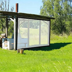 М'яке вікно для альтанки 3х6 м, м'яке вікно на терасу, балкон, веранду, гнучке вікно для альтанки -UKMarket-