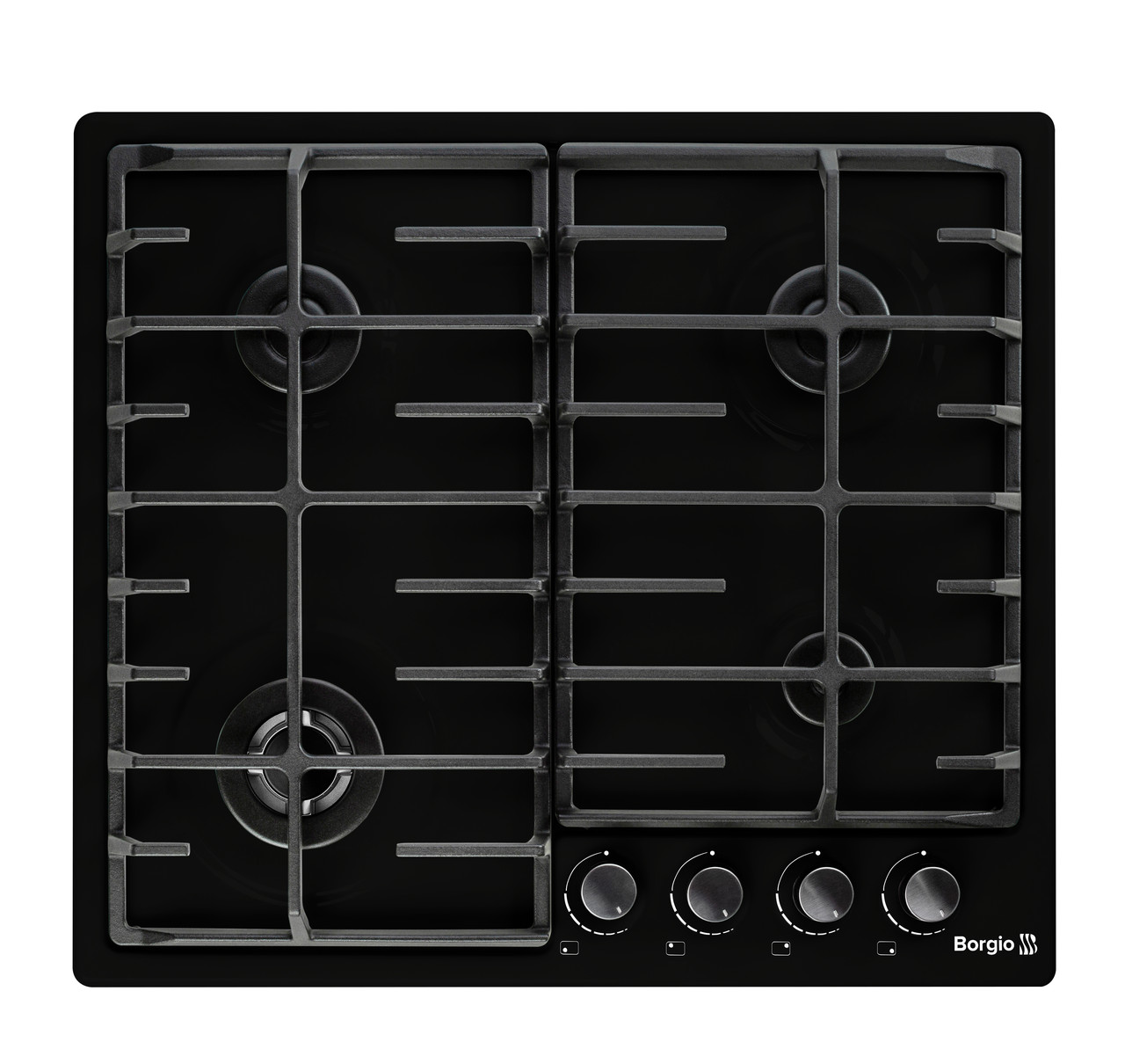 Варильна поверхня газова BORGIO 6942-17 (Black Enamelled) FFD, фото 1