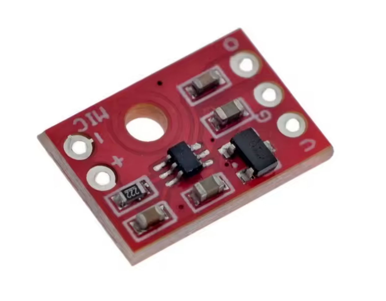 Мікрофонний модуль з підсилювачем MAX9812L, 3.3 В - 6В