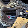 Термо кросівки чоловічі Salomon XT6 Gore Tex black silver Саломон ХТ-6 чорні срібло Горетех єврозима осінь, фото 6