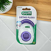 Зубна нитка GUM Ortho (супер-флос), 50 штук