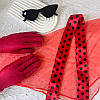 Жіночий ретро костюм червоний 5 предметів, фото 3