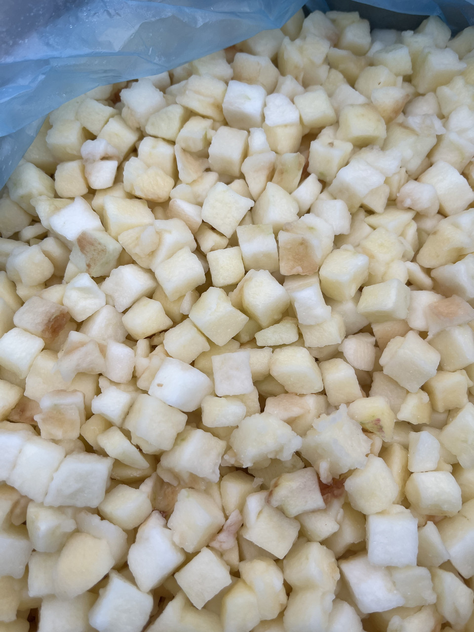 Яблуко кубик б/ш заморожене, фото 1