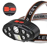 Налобний ліхтар HEADLIGHT CL-T23, акумуляторний (18650), фото 2