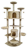 Кігтеточка, будиночок, дряпка для кішок Avko CatTree 1965 Beige