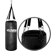 Боксерський мішок Kumm TitanFlex PVC 70×28 см, 16 кг, чорний, Україна