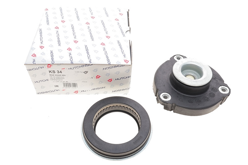 Опора амортизатора (переднього) (з підшипником) Polo/Fabia/Ibiza 00-, Hutchinson (KS34), фото 1