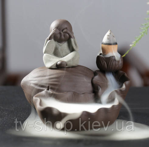 Підставка Рідкий дим кераміка Кокос Нічого не бачить, фото 1