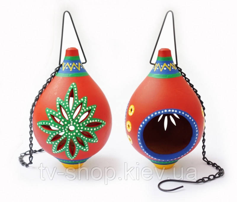 Світильник під свічку підвісний теракотовий червоний KB-12C, фото 1