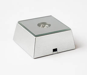 Підставка підсвітка під скляні сувеніри з дзеркалом