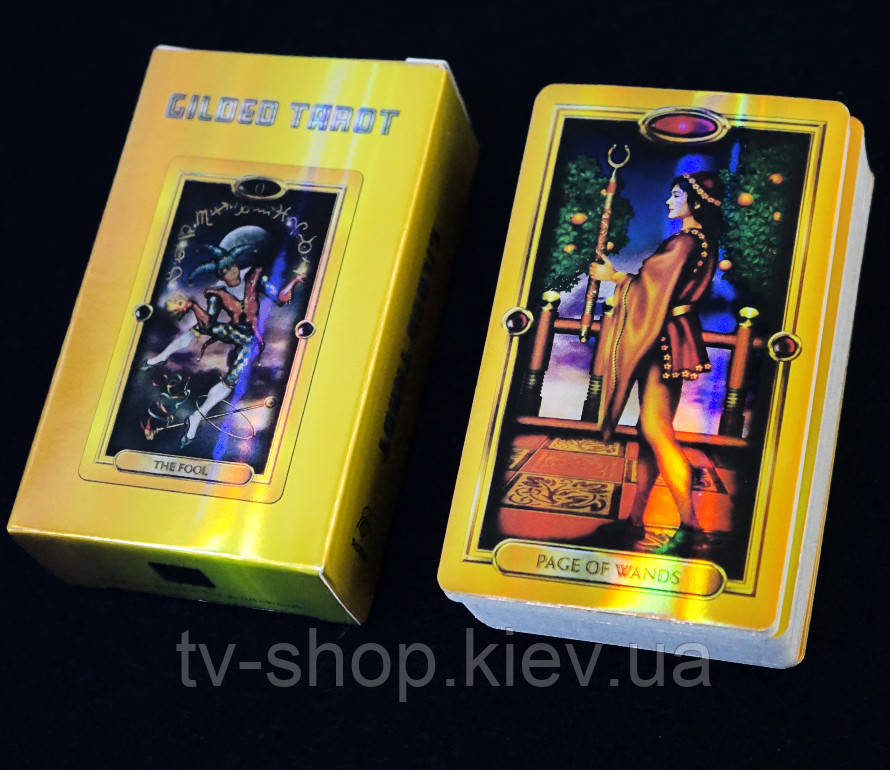 Карти Таро Позолочене Королівське (Gilded Tarot), фото 1